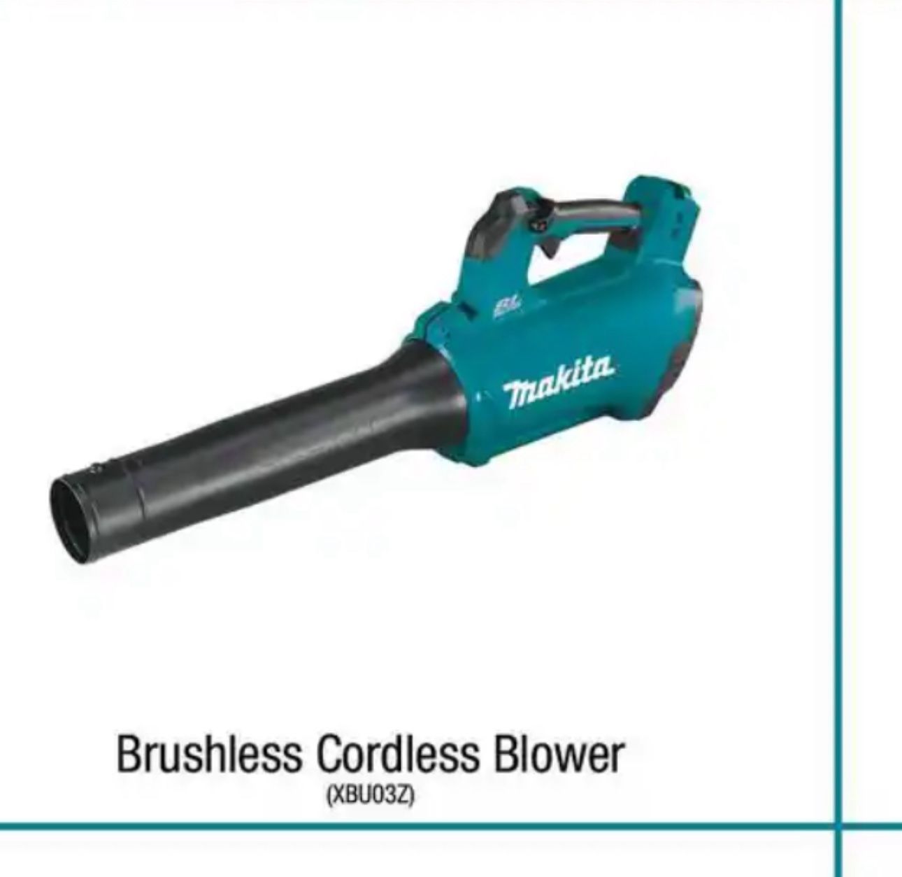 Makita Blower New 18v