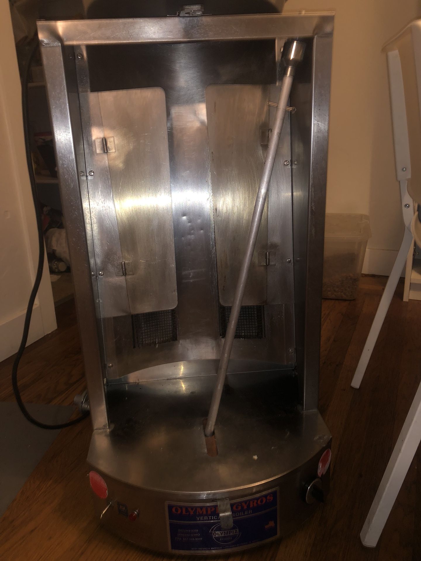 Olympia Gyro, Vertical Broil, Trompo 500$