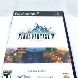 Used Final Fantasy XI Online | Rise Of The Zolart Play Online Tetra Master All Codes Included PlayStation 2 Ps2