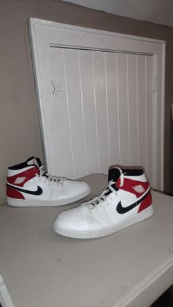 Air Jordan 1 Mid "White Chicago" Men sneakers size 13