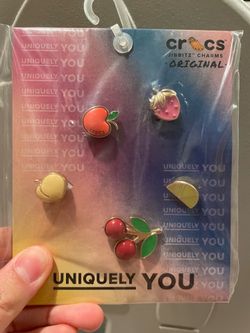 Crocs fruit charms pack of 5