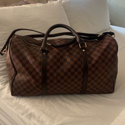 Brown Duffle Bag 