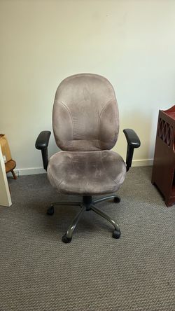 High-Back Upholstered Office Chair