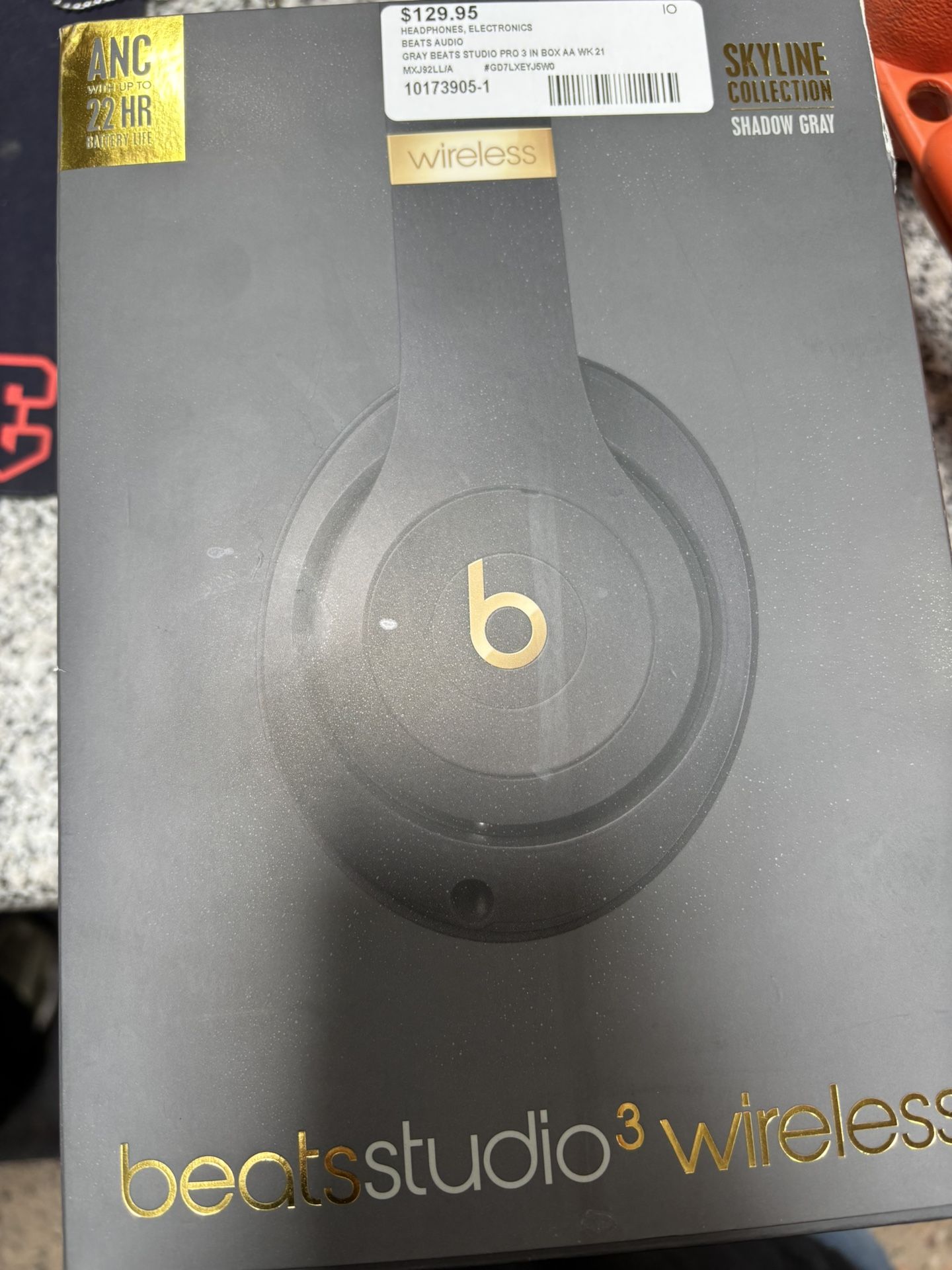Beats Studio 3 Wireless With Original Box