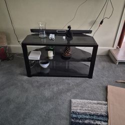 Glass TV Stand