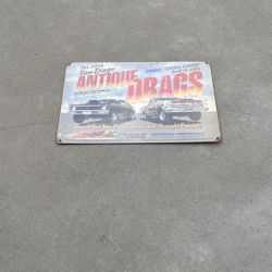 Antique Drags Metal Poster 