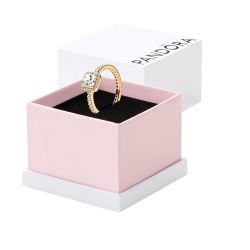 Pandora ring 14k pure gold encrypted G585 (not coated) new in box and papers
