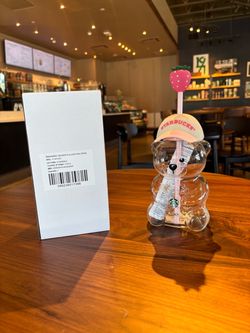 Starbucks Pink Bear Cups