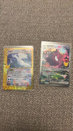 Pokemon cards 30th Anniversary Gengar Sir Lugia Classic Collection