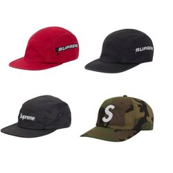 Four Supreme Caps