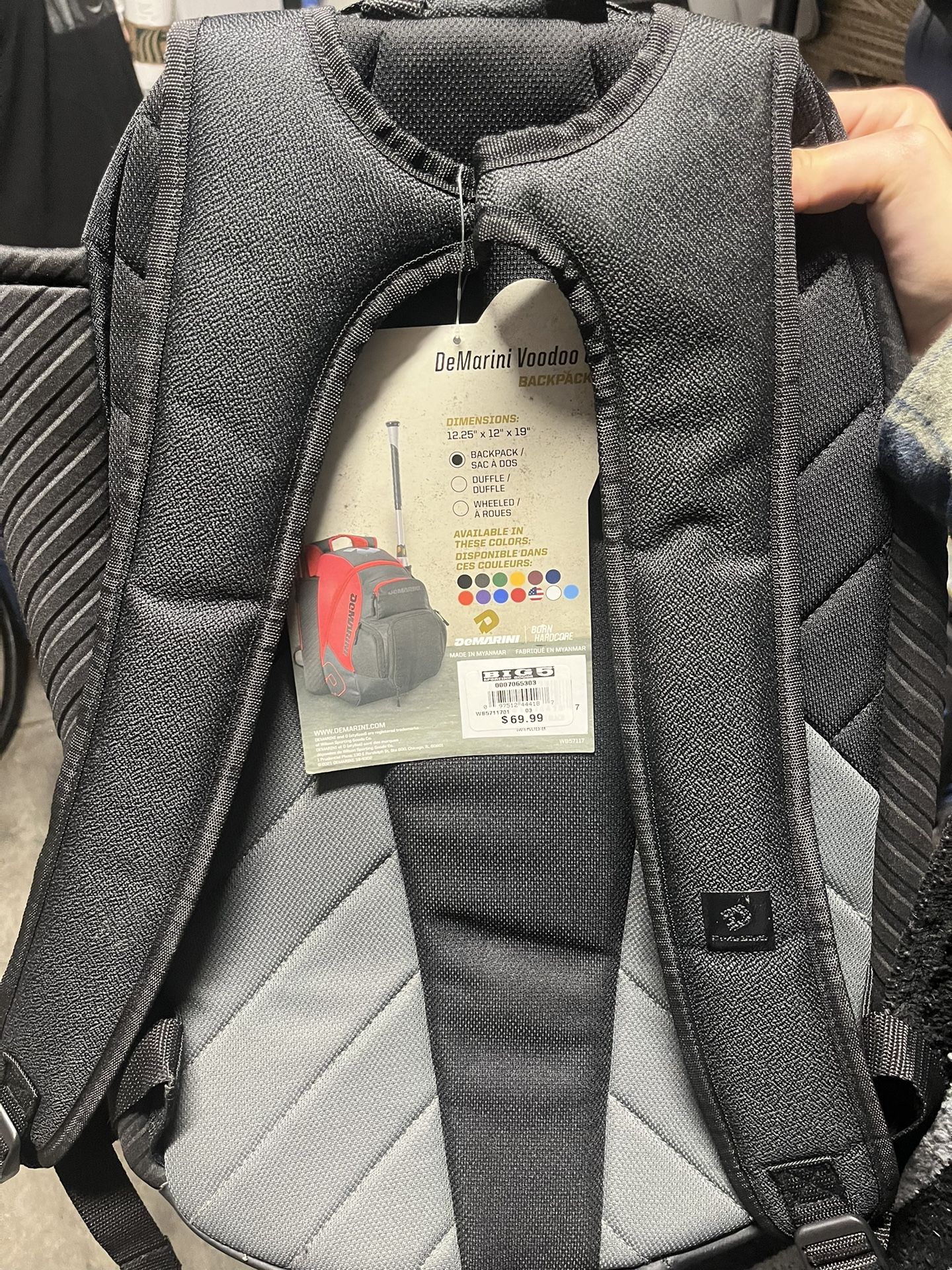 DeMarini Voodoo Baseball Backpack
