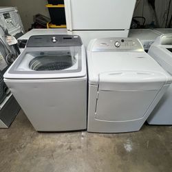 Samsung Washer And Wirphool Electric Dryer Everything Working Perfect Condition 