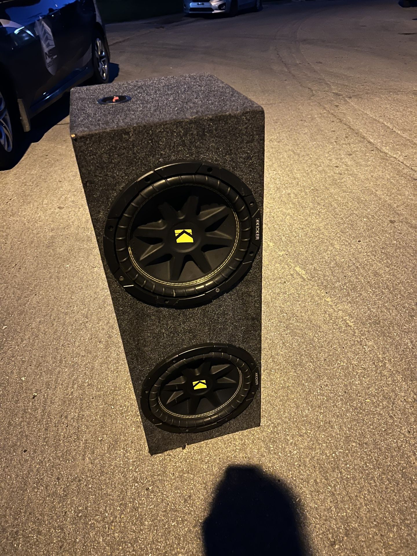 2 Kicker 10” Subwoofers