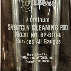 Shotgun cleaning rods
