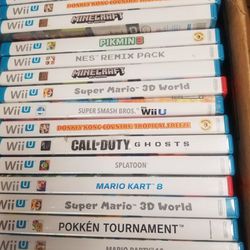 Nintendo wii U Games All Different Prices