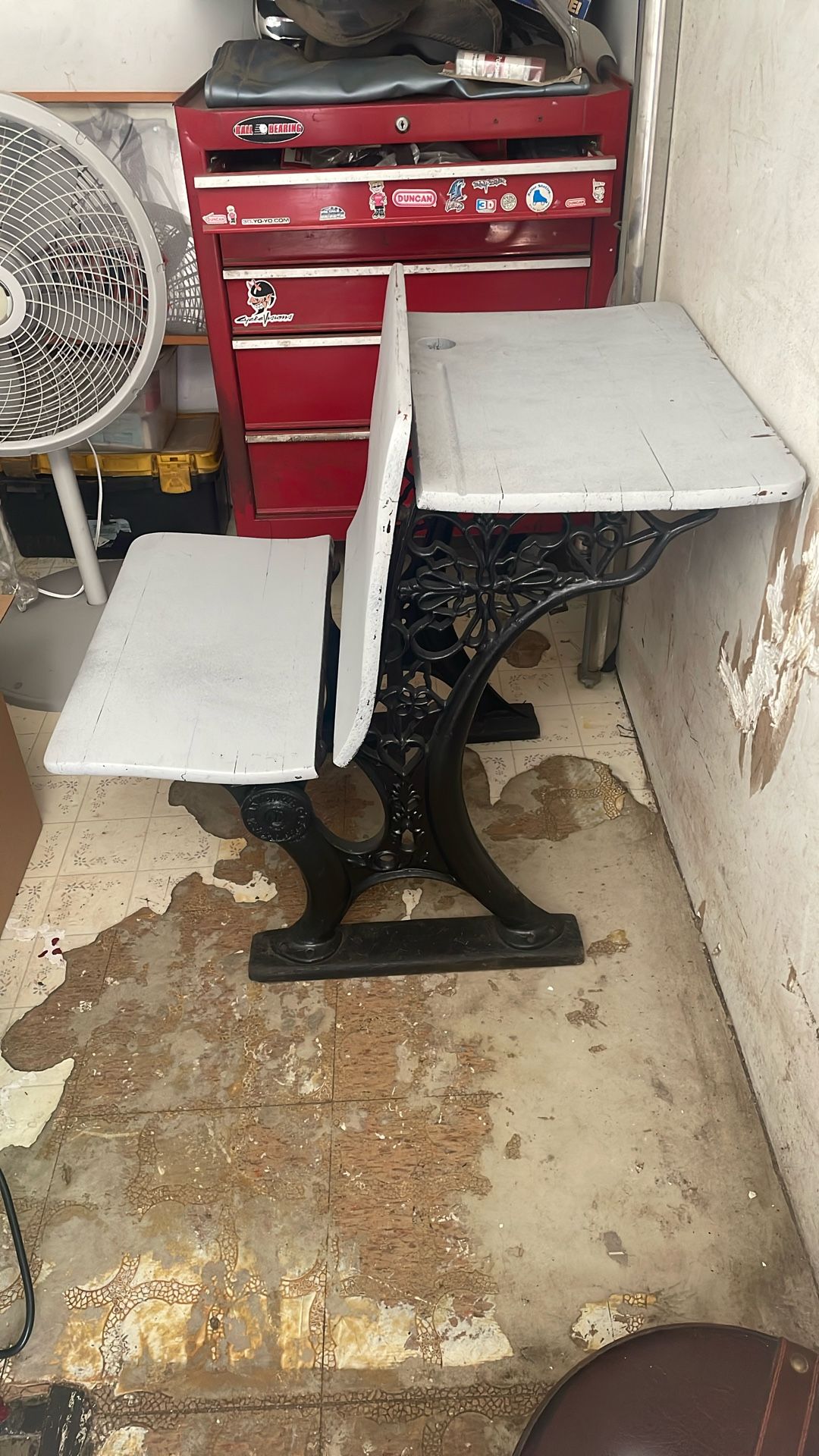 Antique School Desk