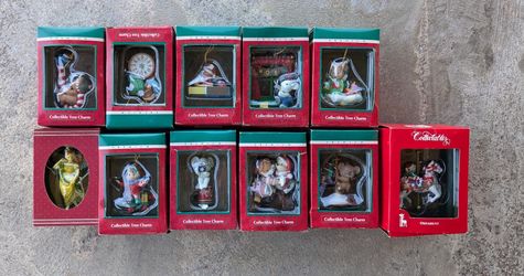 Mistletoe Magic + other Ornaments OBO