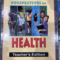 Perspectives On Health Teacher’s Edition in Mint Condition