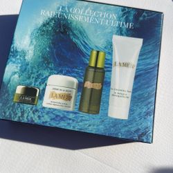 La Mer Gift Set Cream Eye Treatment Mousse Lotion AMAZING, Retail $140