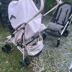 Stroller With Pink Purse