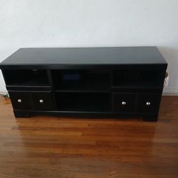 Black TV Stand