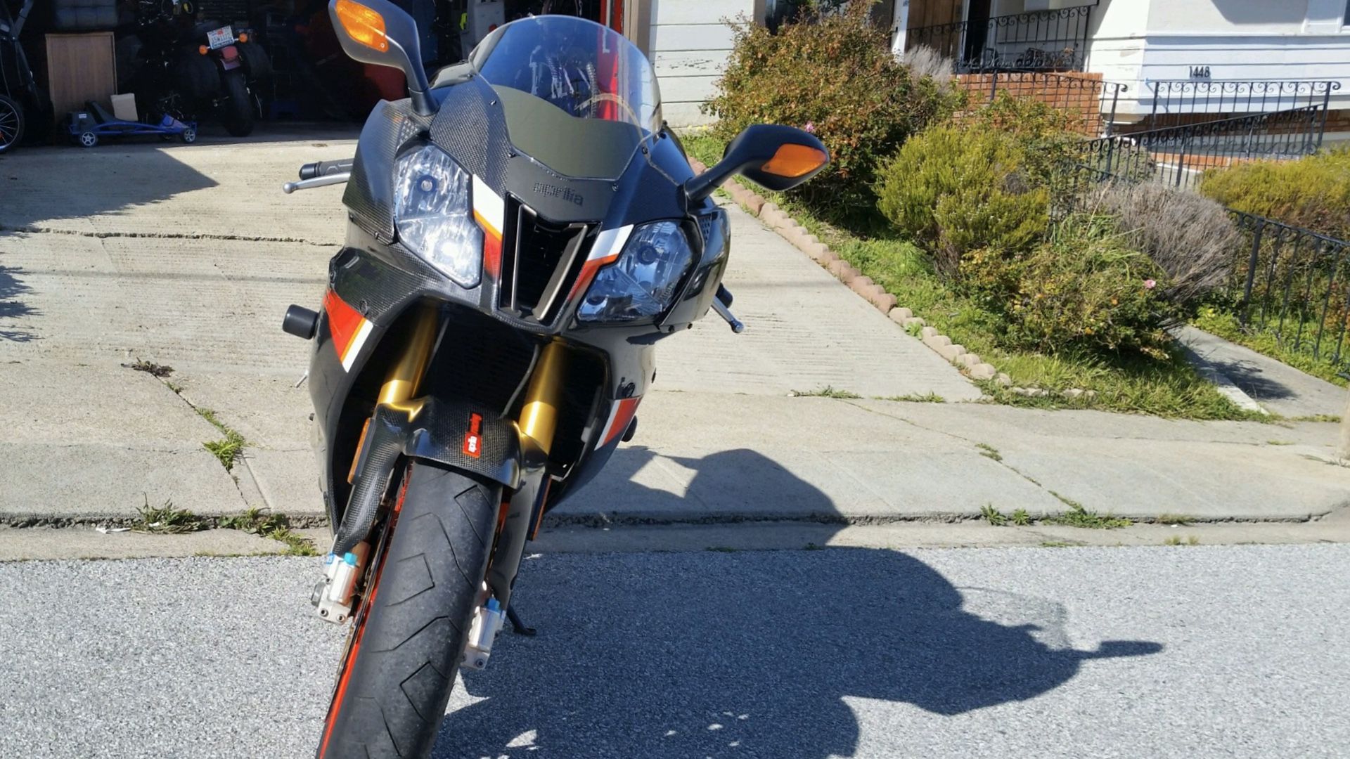 2004 Aprilia RSV1000 NERA. 1200 miles. 1 of 200 made. all Carbon fiber. OHLINS suspension. Magnesium Wheels, triple clamp, cases. $12,000 Best offer