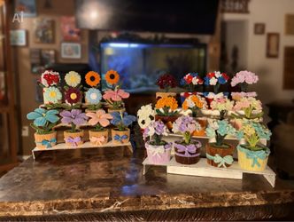 Pipe cleaner flowers/bouquets