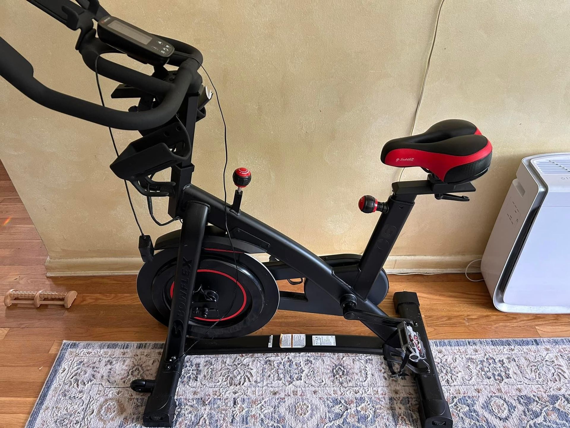 Lightly Used BOWFLEX bicycle with custom seat. comes w/2 seats