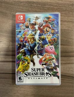 Nintendo Switch Game Super Smash Bros Ultimate