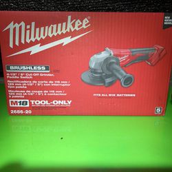 Milwaukee  Brushless 4 1/2-5in Cut Off Grinder
