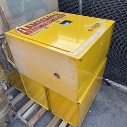 Yellow Global Industrial Fire Safe 