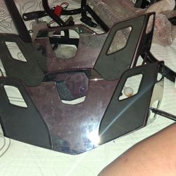 Chrome Motorcycle Trunk Luggage Rack