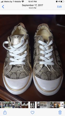 Coach  Tennis  Shoes 7 B 👟