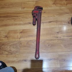 RIDGID 24" HEAVY DUTY  USA PIPE wrench
