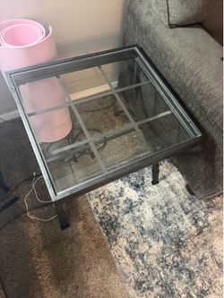 Glass tables