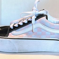 Vans Old Skool Platform  Women’s Size 7.5