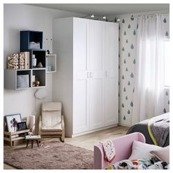 GRIMO (single) Door, Narrow WHT