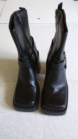 Women Cathy Jean Leather Boots Size 6