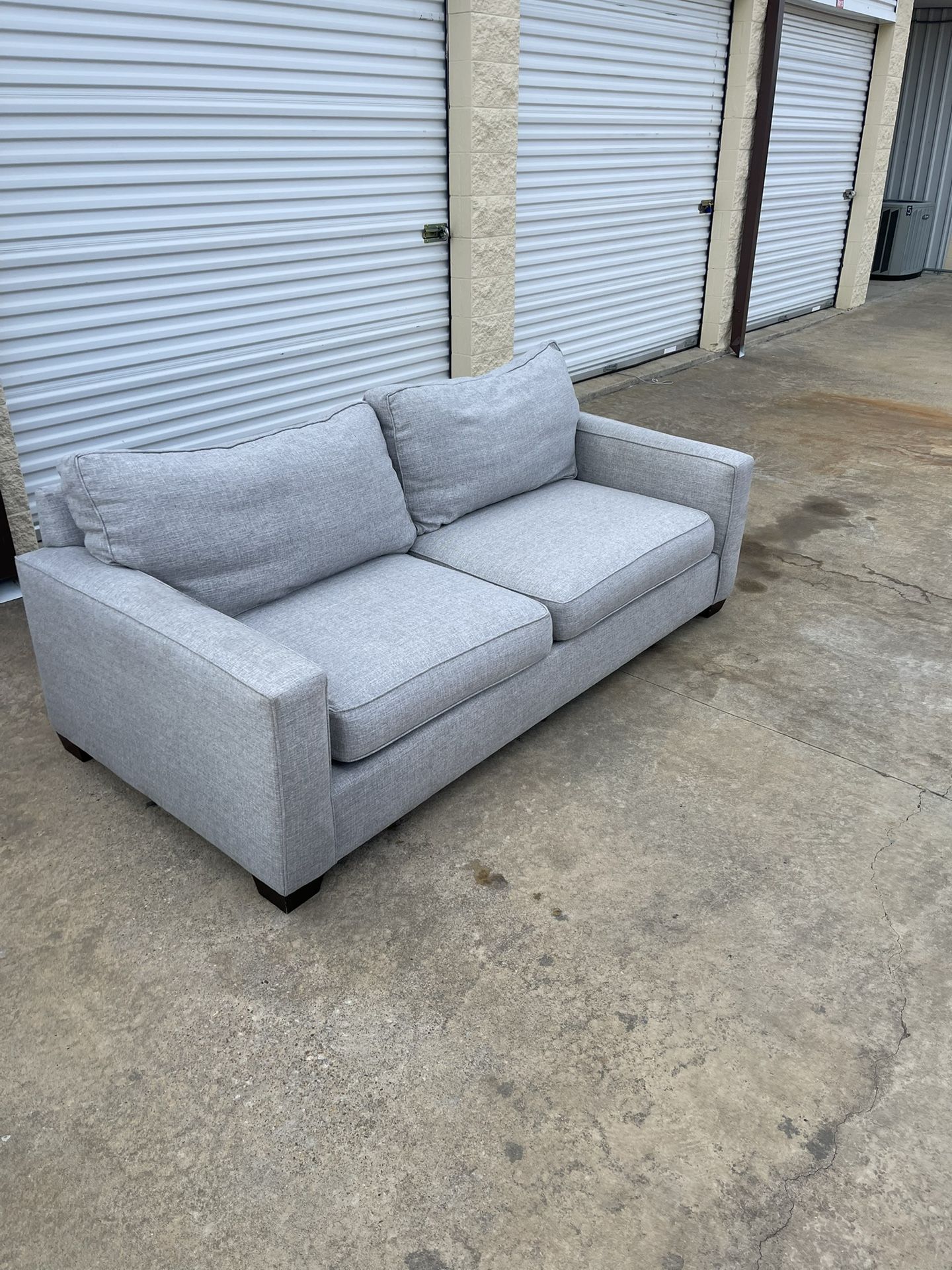 Pottery Barn loveseat couch
