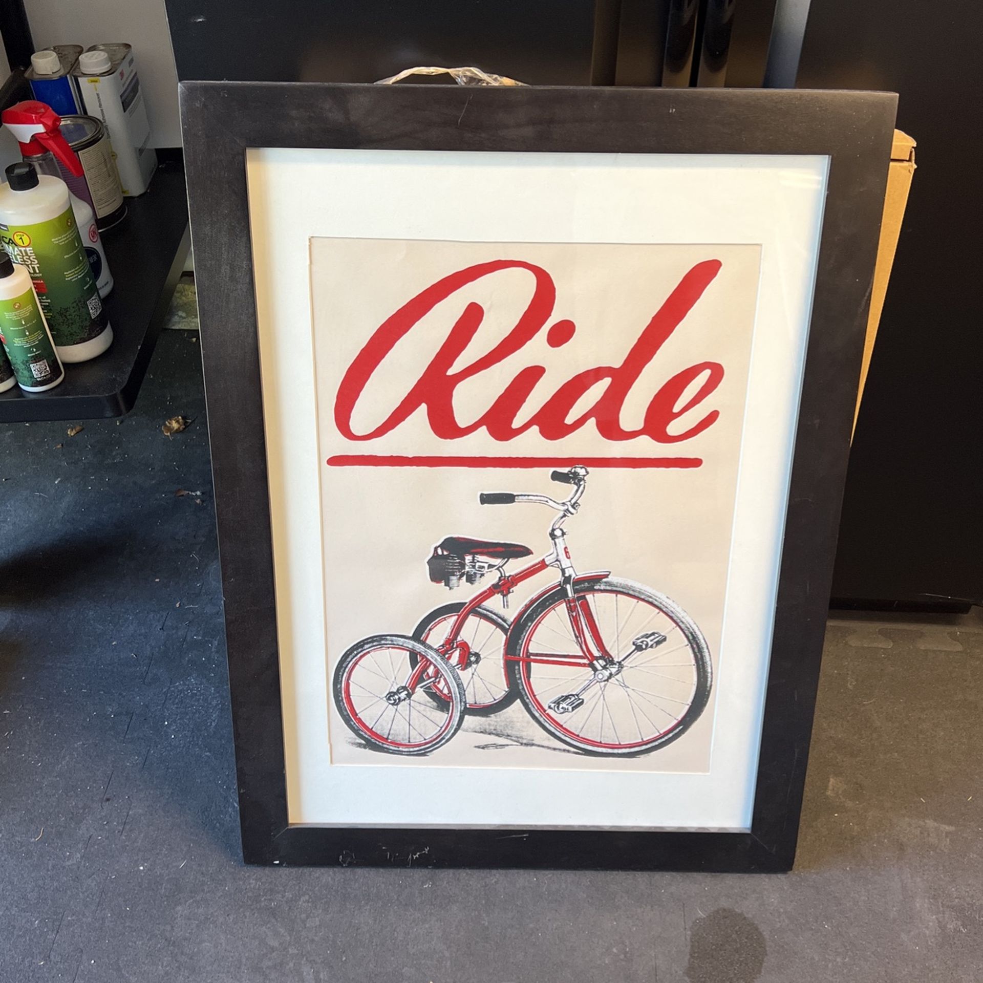 Ride Poster In Picture Frame