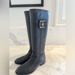 Tory Burch Black Boots 7.5