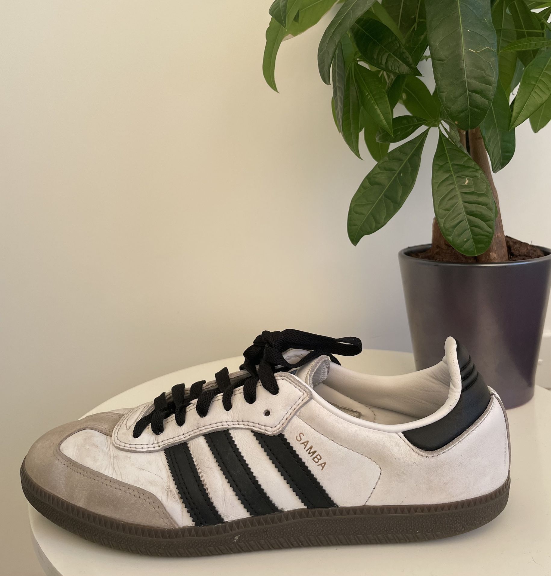 Adidas Samba OG Sneakers White & Black | Men 9.5