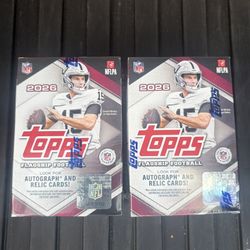 NFL Topps 2026 Flagship Football Blaster Boxes