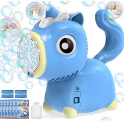 ✨New✨ Bubble Machine for Toddlers Kids Age 3+ Blue