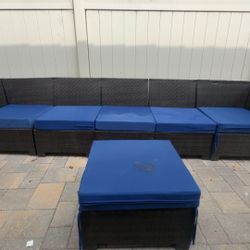 Outdoor Wicker Furniture Set