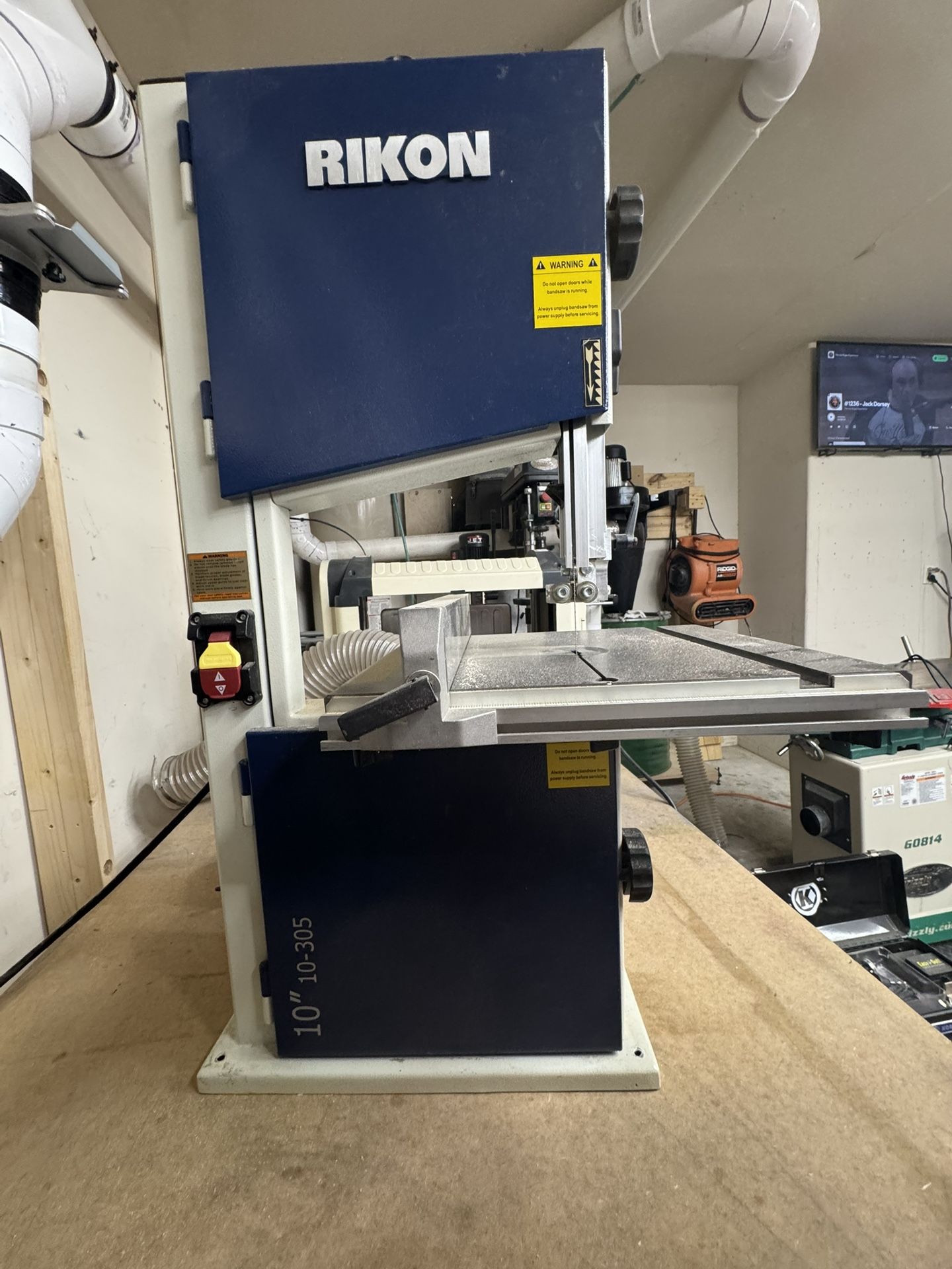 Rikon 10” Bandsaw