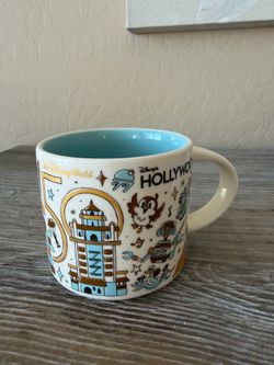 New Walt Disney Parks Starbucks 50th Anniversary Hollywood Studios Been there Series 14oz Mug
