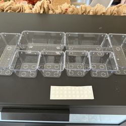 Small Clear Vanity Organizers