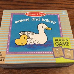 Brand new Melissa and Doug , mamas and babies book And Game.