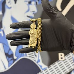 10k/14k Gold San Judas Chain
